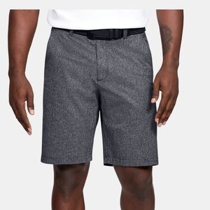 NWT! Men’s Under Armour Vented Golf Shorts - Heather Gray